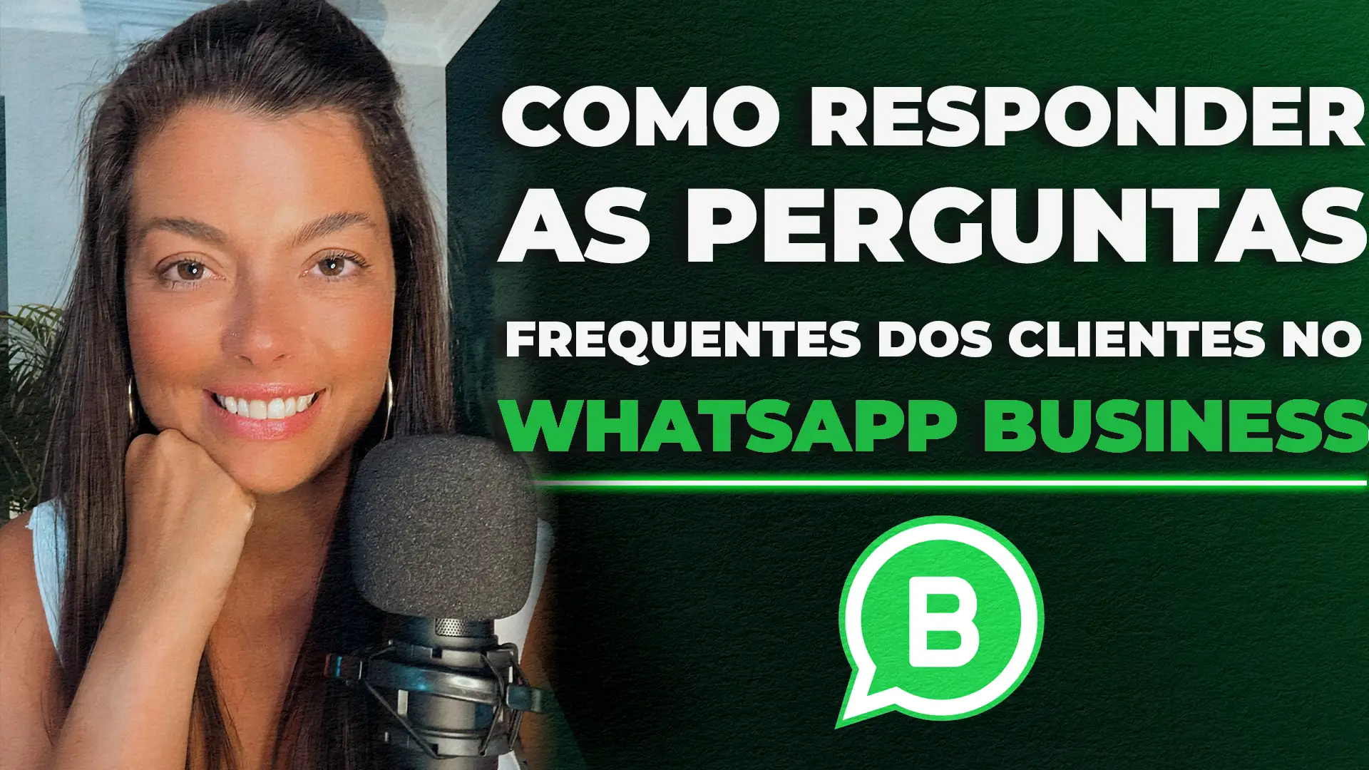 Como responder às perguntas frequentes dos clientes no WhatsApp Business