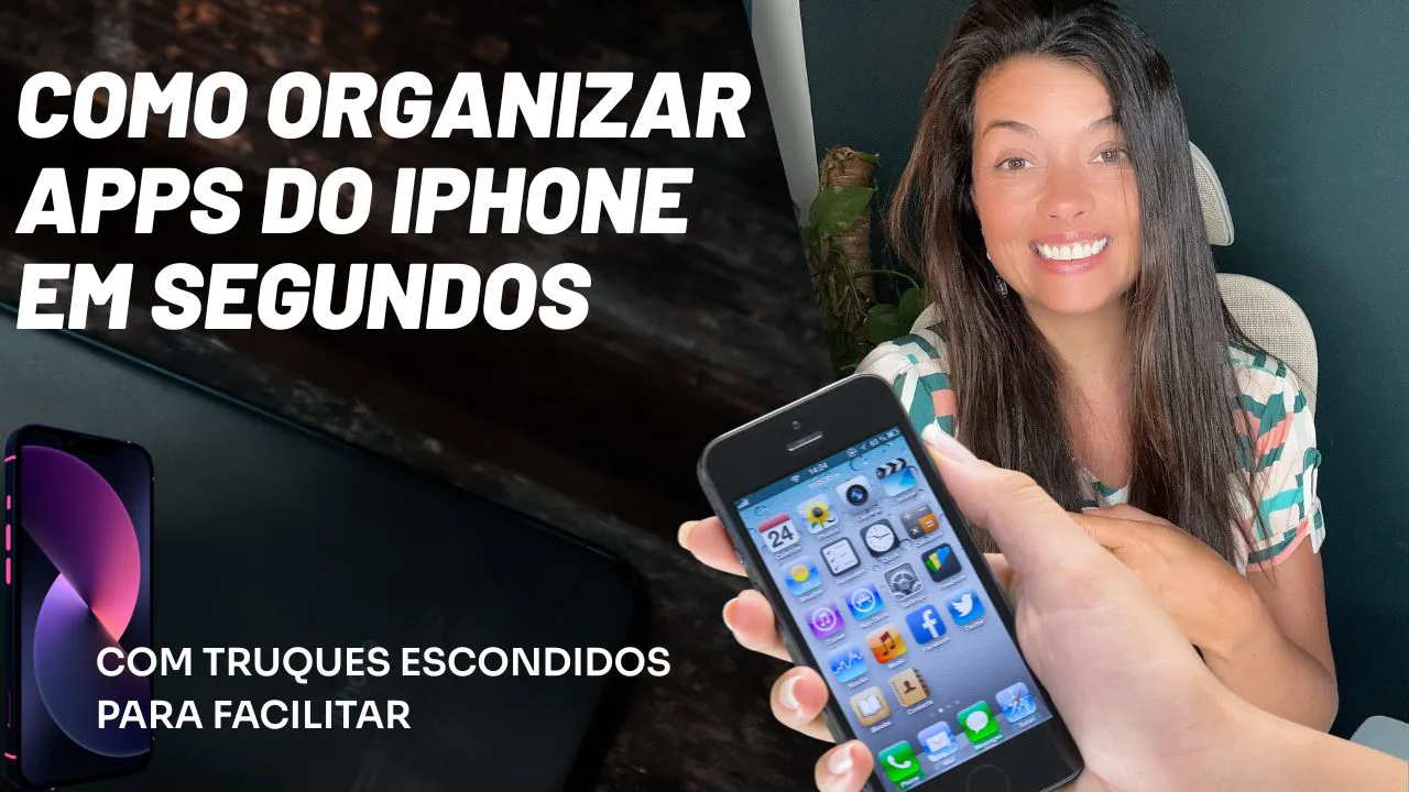 Como Organizar Apps do iPhone em Segundos (Truque Escondido)